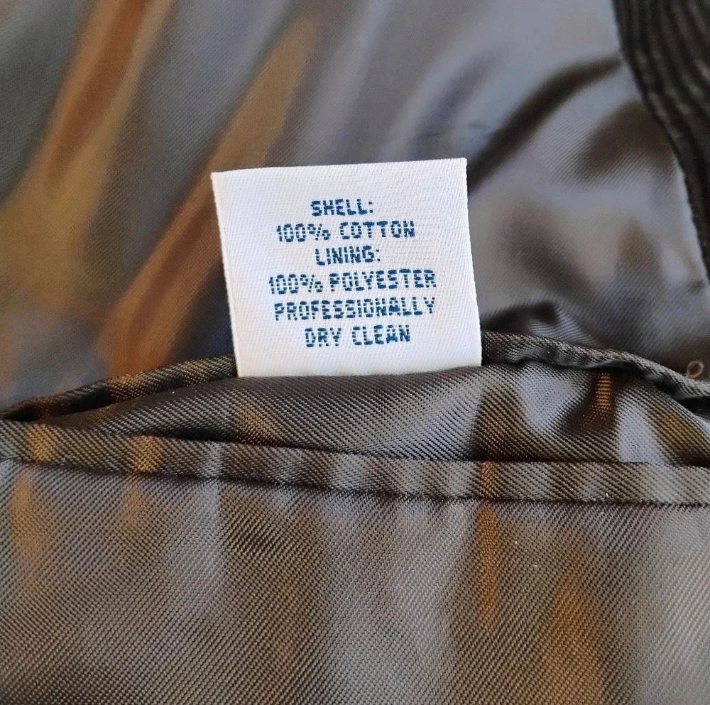 Meeting Street Chocolate Brown Corduroy Blazer Jacket‎ Academia Size 46 Long